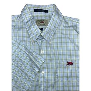 Cajun Clothing Co Single Needle Tailoring Short Sleeve Button Up Men's XL